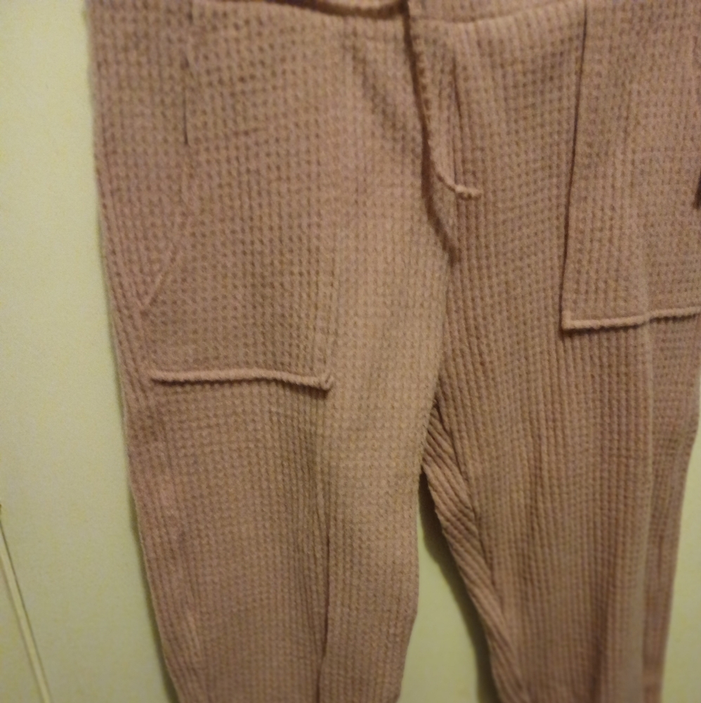 EmbraceLife 18 -jogger pants -Size Large - Mauve